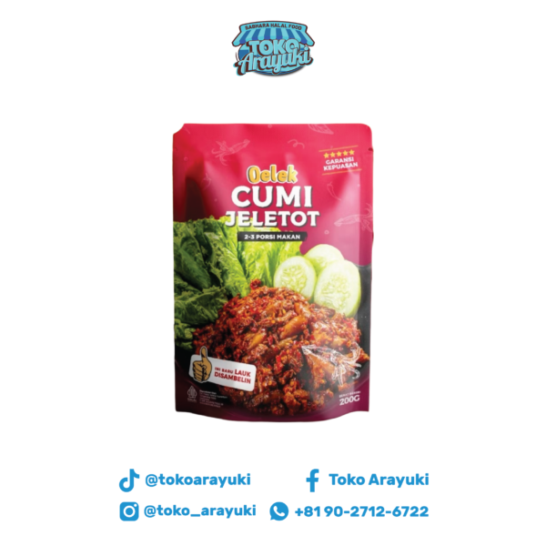 Oelek Cumi Jeletot Cabai Merah - Image 2