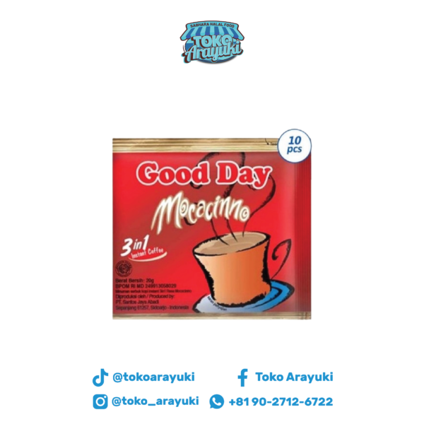 Kopi Good Day Mocacinno 1 Renteng