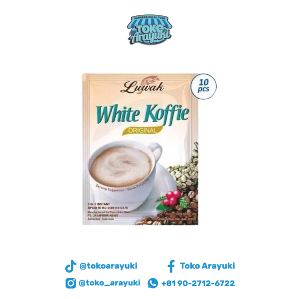 Luwak White Coffee 1 Renteng