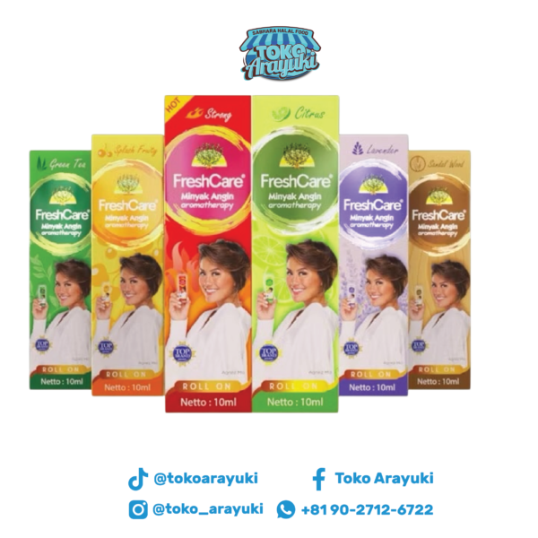 FRESH CARE Minyak Angin Aromatheraphy Roll On 10ml