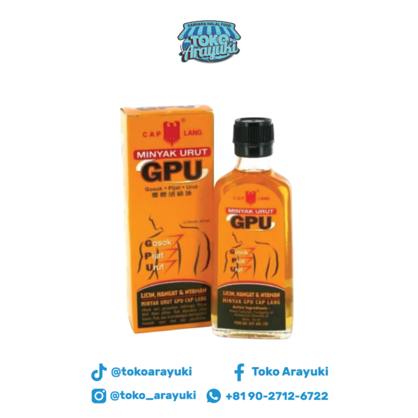 Minyak Urut GPU Sereh Cap Lang