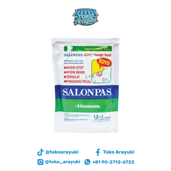 Koyo Salonpas Biru Pereda Nyeri Otot/Pegal Linu