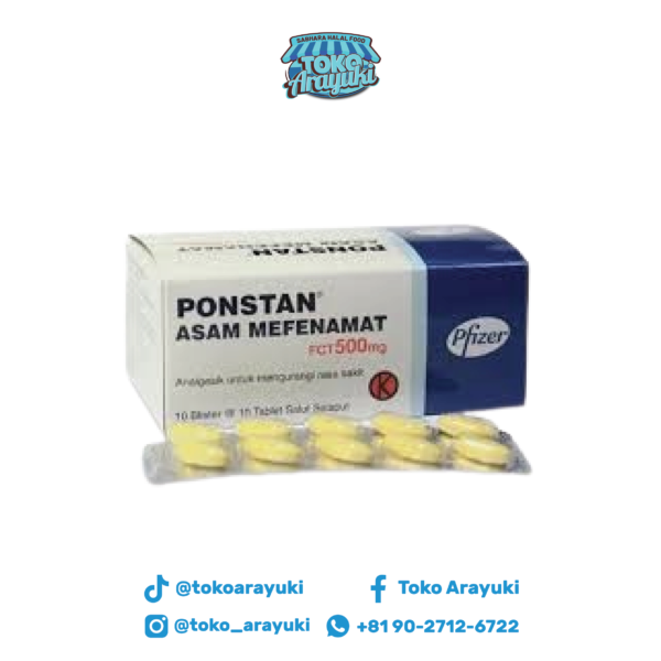 Ponstan 500 mg Meredakan Nyeri (10 Tablet)