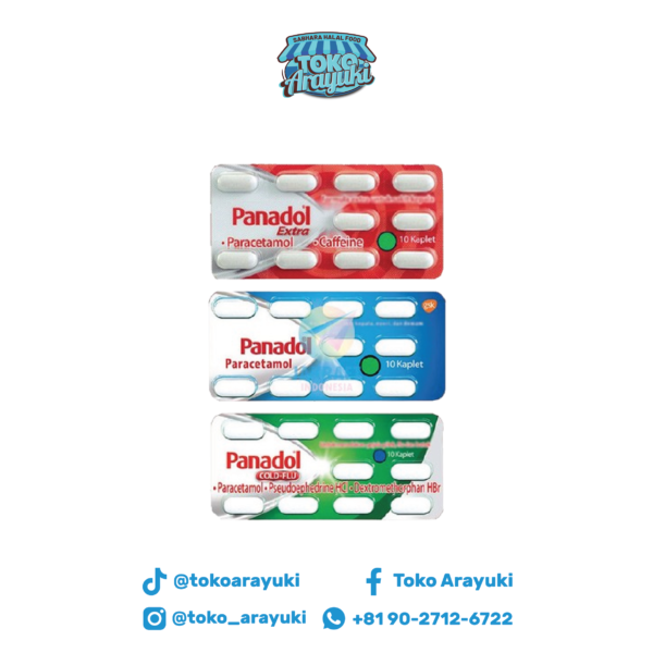 Panadol Flu & Batuk (10 Tablet)