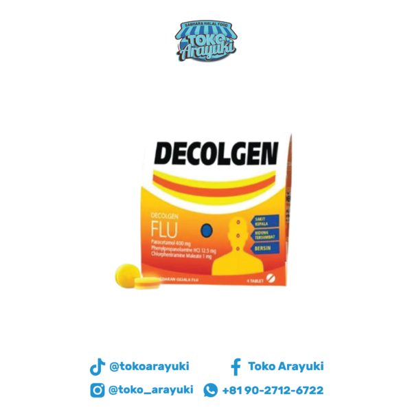 Decolgen Mengatasi Flu (4 Tablet)