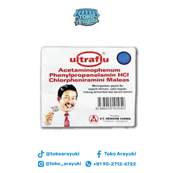 Ultraflu Tablet Obat Flu (4 Tablet)