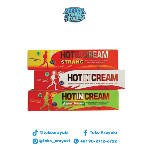 Hot in Cream Botol 120 g (KECIL)