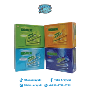 Komix Sirup Obat Batuk Kering 1 Box Isi 30 Sachet