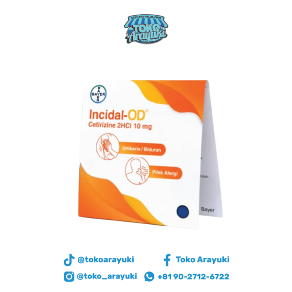 Incidal OD 10 mg (4 Kapsul)