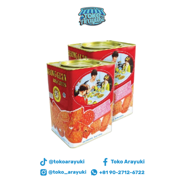 Khong Guan Assorted Red Persegi [1600 g]