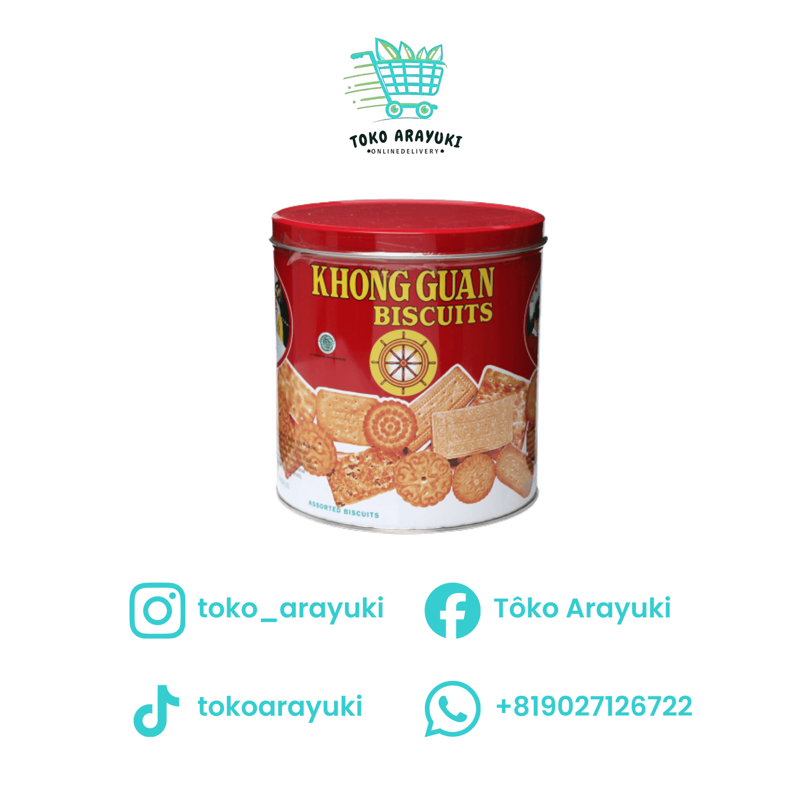 Khong Guan Assorted Red Mini Biskuit