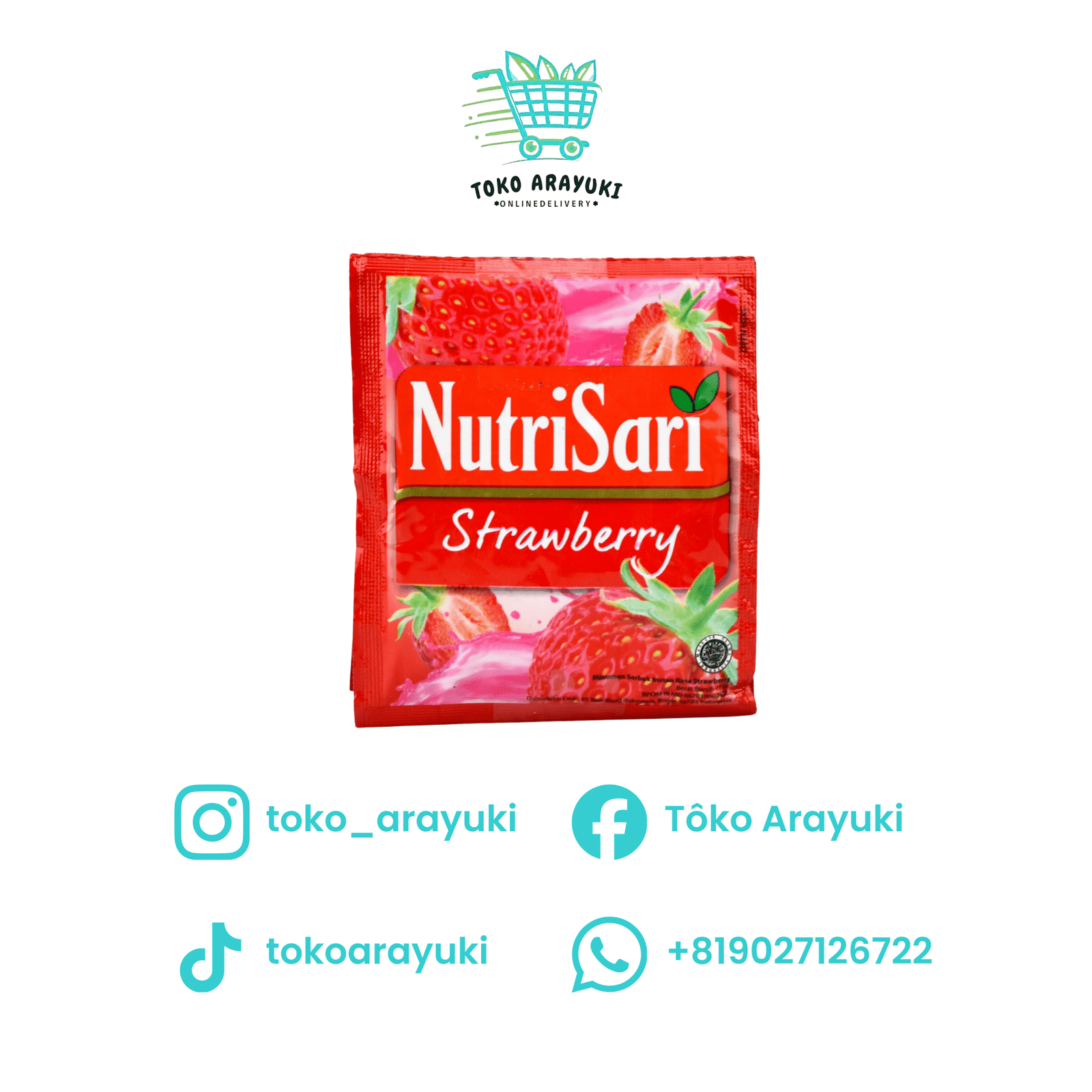 Nutrisari Strawberry 1 Renteng