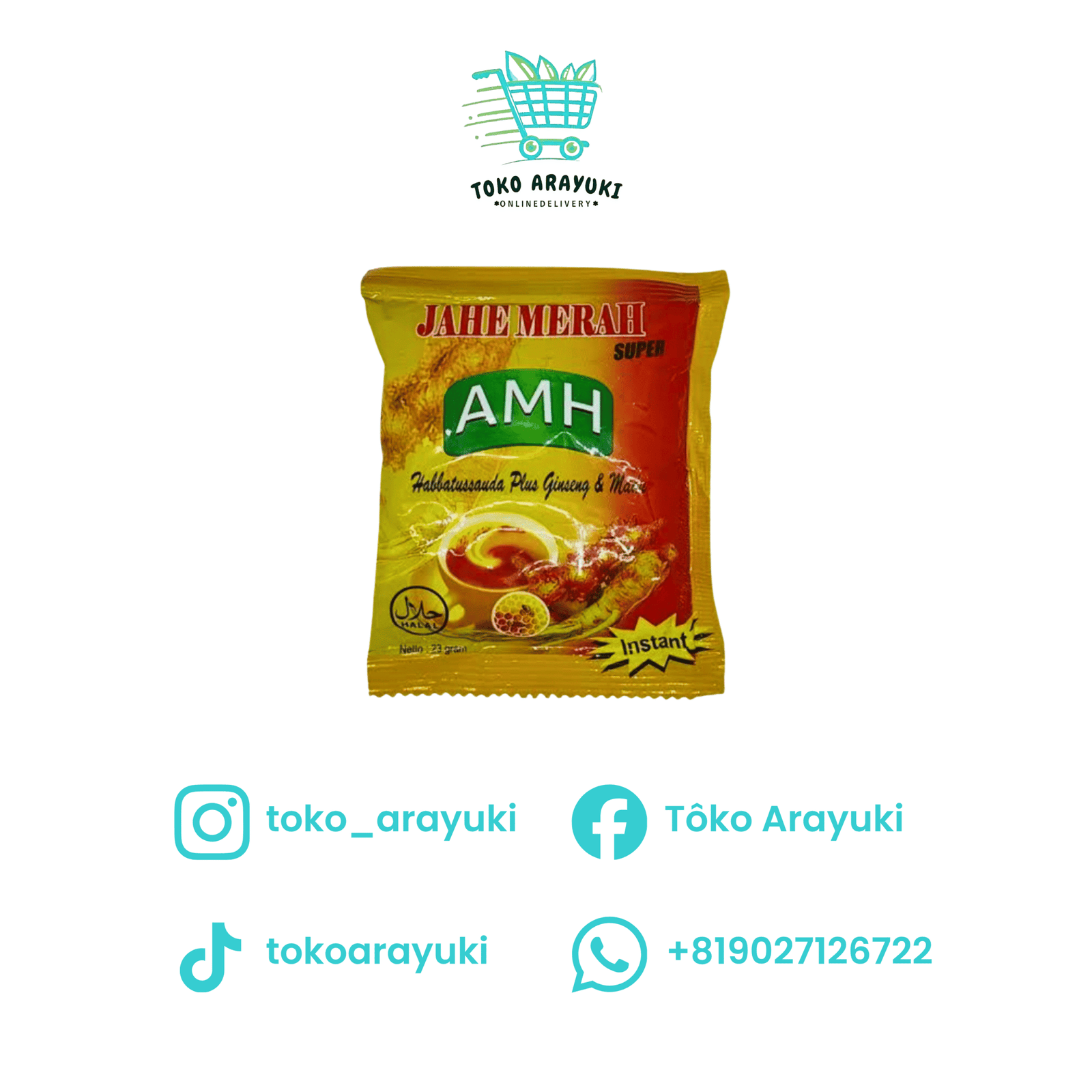 Jahe Merah AMH 1 Renteng