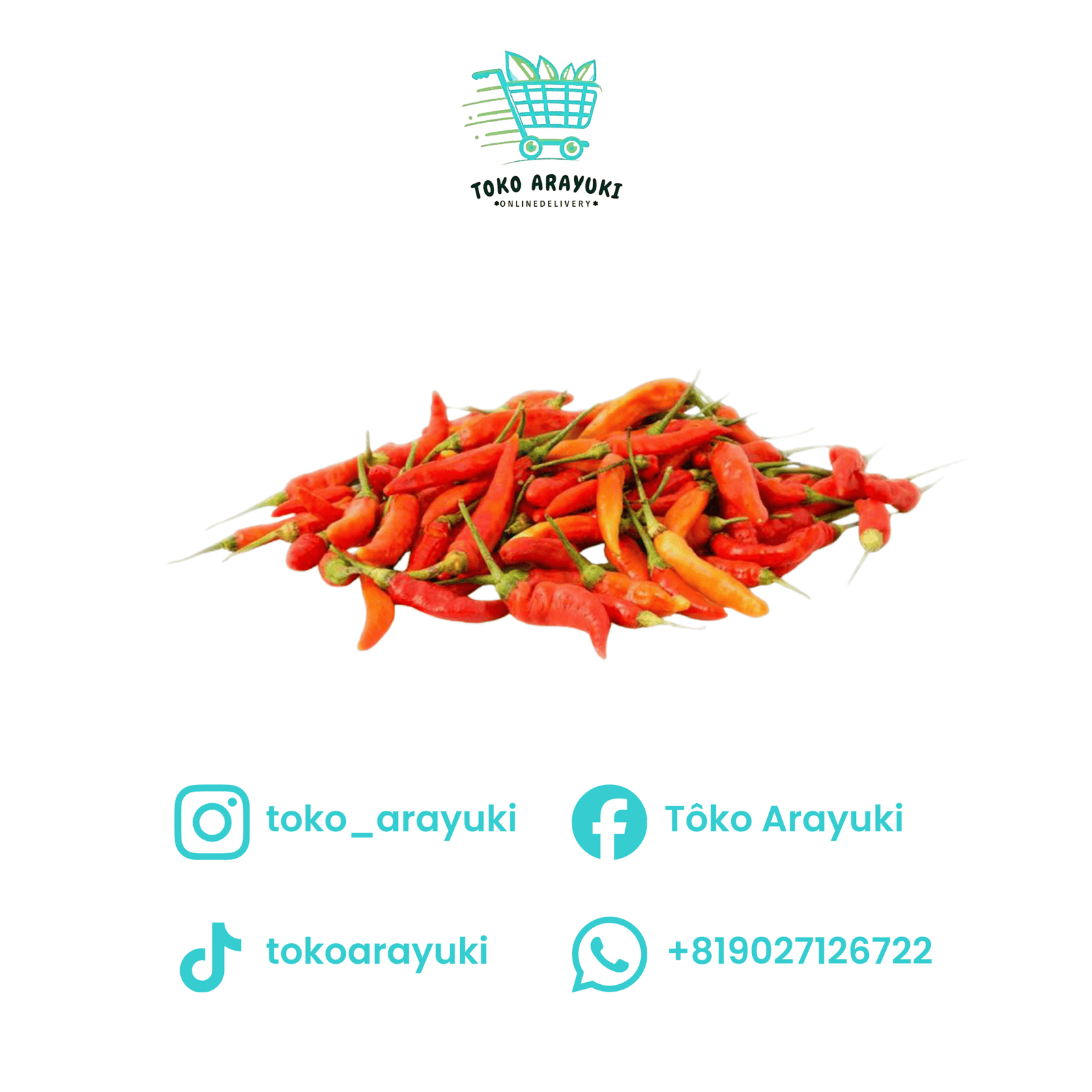 Cabe Extra Pedas 500gr