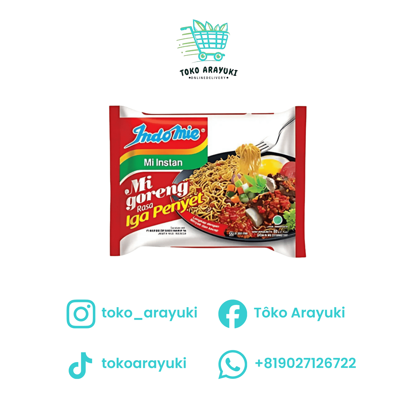 Mie Goreng Indomie Iga Penyet