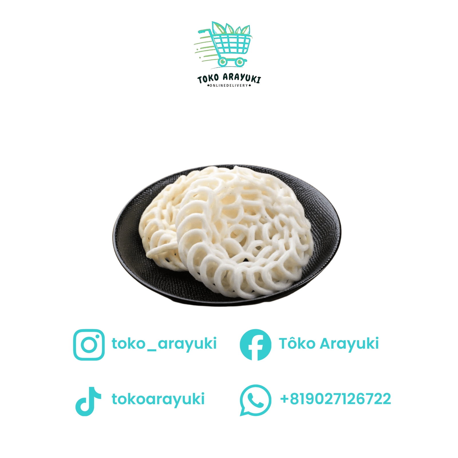 Kerupuk Mawar Besar 500gr