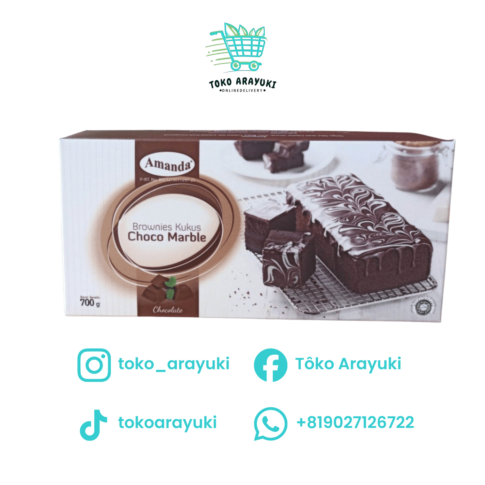 Amanda Browniea Choco Marbel (Pre Order)